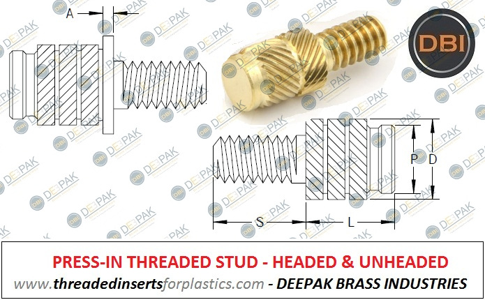 Press-in Threaded Inserts